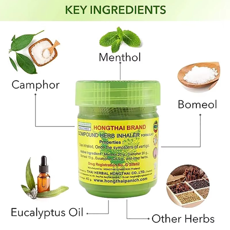 Thai Herbal Medicine Inhalation