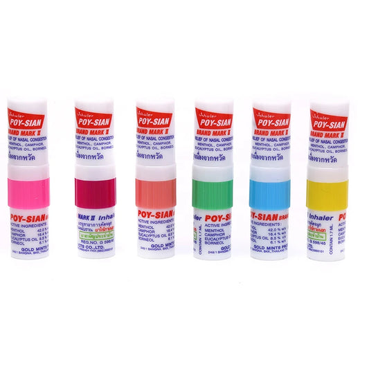 1Pc Thailand Nasal Inhaler Hot Summer Use Prevent Sunstroke Anti-Influenza