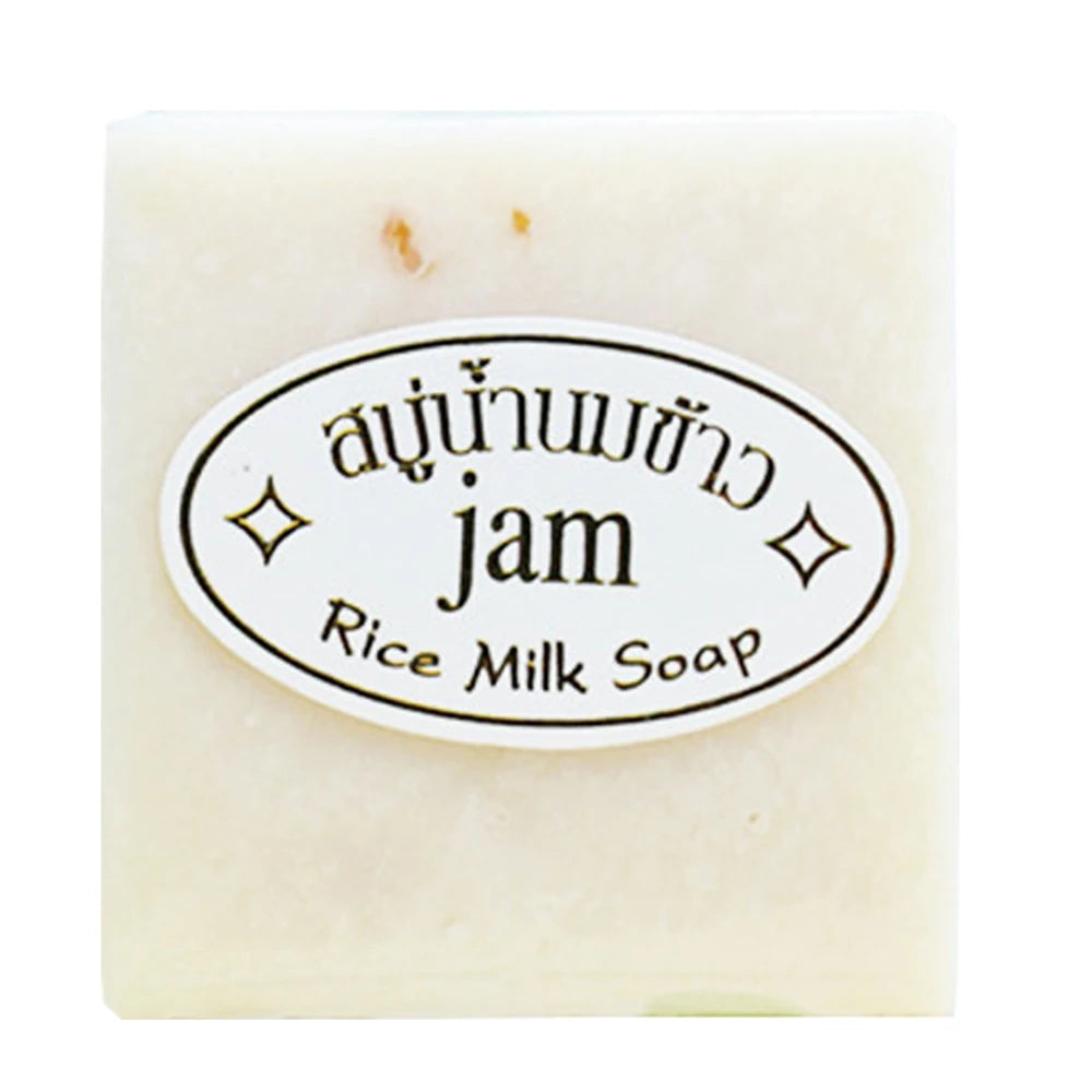 Gold JAM Rice Milk Soap 65G Original Thailand Import Rice Milk Soap Soap Goat Milk Soap Handmade Soap for Face